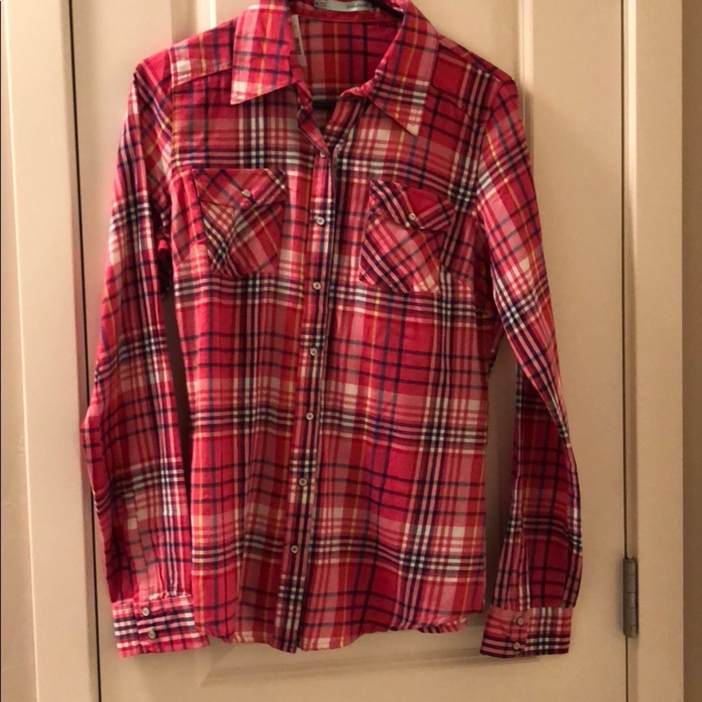 NWT Maurice’s pink flannel